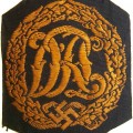 3rd Reich DRL sport badge, machine embroidered BeVo version