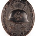 Wound Badge in Black made of steel