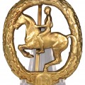 Horseman’s Badge in Gold, Lauer