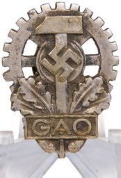 3rd Reich Gesamtverband deutscher Arbeitsopfer-GAO. Member badge