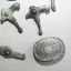 Set of German 3rd Reich WHW badges,Germanic weapons and Archaeology artifacts 2