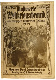 "Illustrierte Weltkriegschronik" der Leipziger Illustrierten zeitung 1914, 34. Lieferung