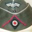 Panzer Polizei side hat M 40, for officers 2
