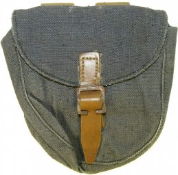 Grey canvas PPSch ammopouch