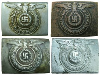 Set of 4 SS buckles