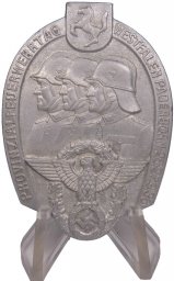 Commemorative badge of the Paderborn Westphalia Fire Police Day