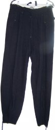 HJ DJ Ueberfallhose, winter sport blue wool trousers