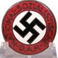 NSDAP Party badge. Karl Wurster, RZM M1/34