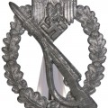 Infanterie Sturmabzeichen in Silber Glanzverzinkt FLL
