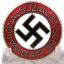 NSDAP Party Badge - Karl Pichl M1/158 RZM 0