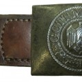 Wehrmacht Heer tabbed belt buckle G. H. Osang 1941 Dresden