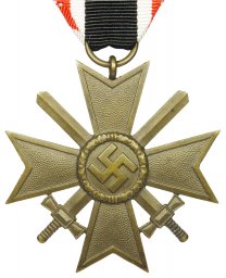 War Merit Cross 1939 in perfect condition on a ribbon