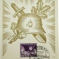 Stuttgart Stadt der Auslandsdeutschen 11.1.1942 Tag der Briefmarke