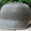 German M 45 Helmet without the ventilation holes. Rare. 2