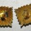 12 mm gold Wehrmacht or W-SS rank pip for officers shoulder boards 1