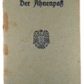 1943 Ahnenpass Ancestors Book of the Aryan lineage