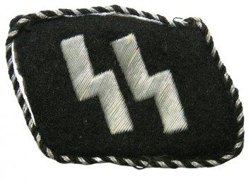 Collar Tab of Leibstandarte SS Adolf Hitler with Straight Runes