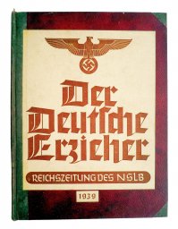 Der Deutsche Erzieher, Reichsleitung des Nationalsozialistischen Lehrerbundes, Inhaltsverzeichnis de