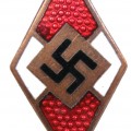 Rare badge of a member of the Hitler Youth M1/76-Hillebrand & Bröer