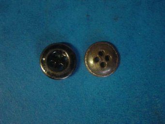 WW2 Russian 16 mm steel buttons for gimnasterka
