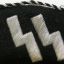 Collar Tab of Leibstandarte SS Adolf Hitler with Straight Runes 1