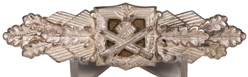 Close Combat Clasp in Silver by Friedrich Linden. Obverse 2