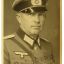 German Lieutenant's portrait in Feldbluse and crusher style visor 0