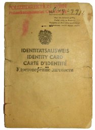 Identity Card Nr. 6/49299/46, Rudolf Happel- Austria