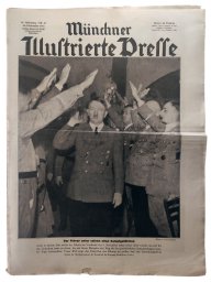 The Münchner Illustrierte Presse, 47th vol., Nov 1941. The Führer among his old comrades in arms