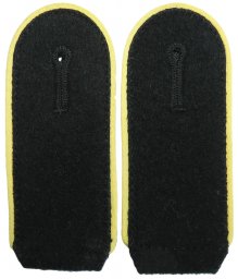 Shoulder straps for Waffen-SS- lemon yellow for signals
