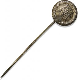 RJA pin, silver grade, Reichsjugendsportabzeichen