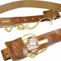 Russian PPD, PPSch high quality leather sling, ww2 stamped. Mint!