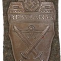 Sleeve shield, Demyansk 1942. Iron