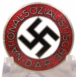 NSDAP Party Badge - Karl Pichl M1/158 RZM