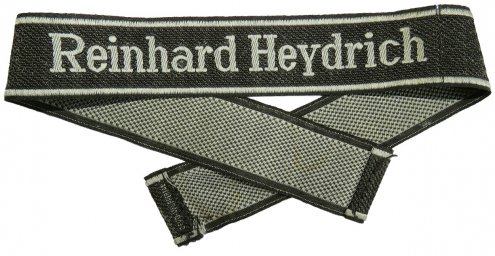 Cuff title BeVo- SS-Gebirgsjäger Regiment 11 "Reinhard Heydrich"