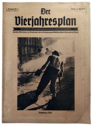 Der Vierjahresplan, 5th vol., 24 May 1937 The Reich Exhibition "Creative People"