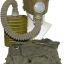 Gasmask BS MT-4 with adapted Estonian mask ARS. Rare. 0