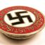 NSDAP party badge M1/105 RZM Hermann Aurich 1