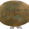 The ID tag of a German prisoner of war during the First World War in US captivity