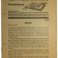 Educational literature for Wehrmacht soldiers. First issue