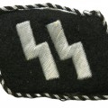 Collar Tab of Leibstandarte SS Adolf Hitler with Straight Runes