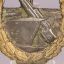 Coastal Artillery War Badge. Made of zinc. Unmarked C.E.JUNCKER 2