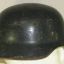 M 35 NS 64 ex DD Wehrmacht Heer, Luftwaffe re-issued steel helmet 1