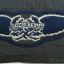 RLB/SHD/LSW 3rd Reich BeVo woven Luftschutz insignia for headgear and uniforms 3