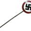 16 mm badge of NSDAP sympathizer. 0