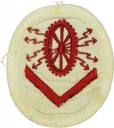 Kriegsmarine electric technician in third grade trade badge.