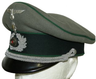 Gebirgsjäger officers visor hat