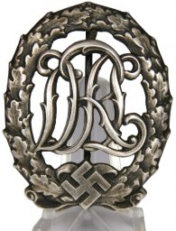 Deutsches Reichssportabzeichen DRL in Silber. Wernstein CuPal