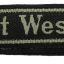 SS Division Horst Wessel BeVo like cuff title 0