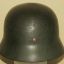 Wehrmacht m35 NS64/E.084 Steel helmet, complete, double decal 2